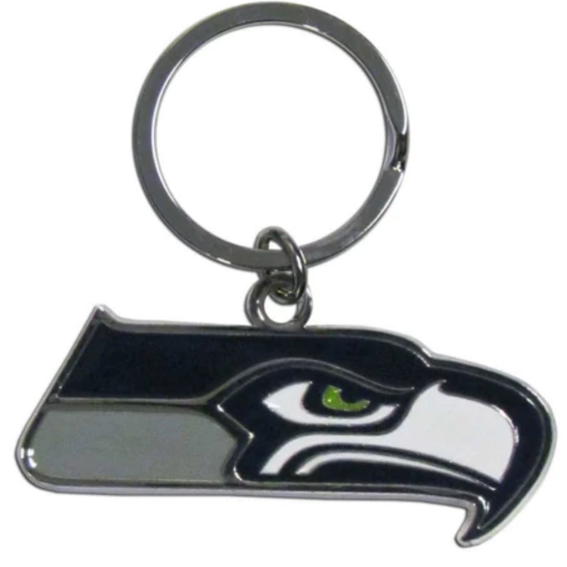 Seattle Seahawks Mega Chrome Keychain