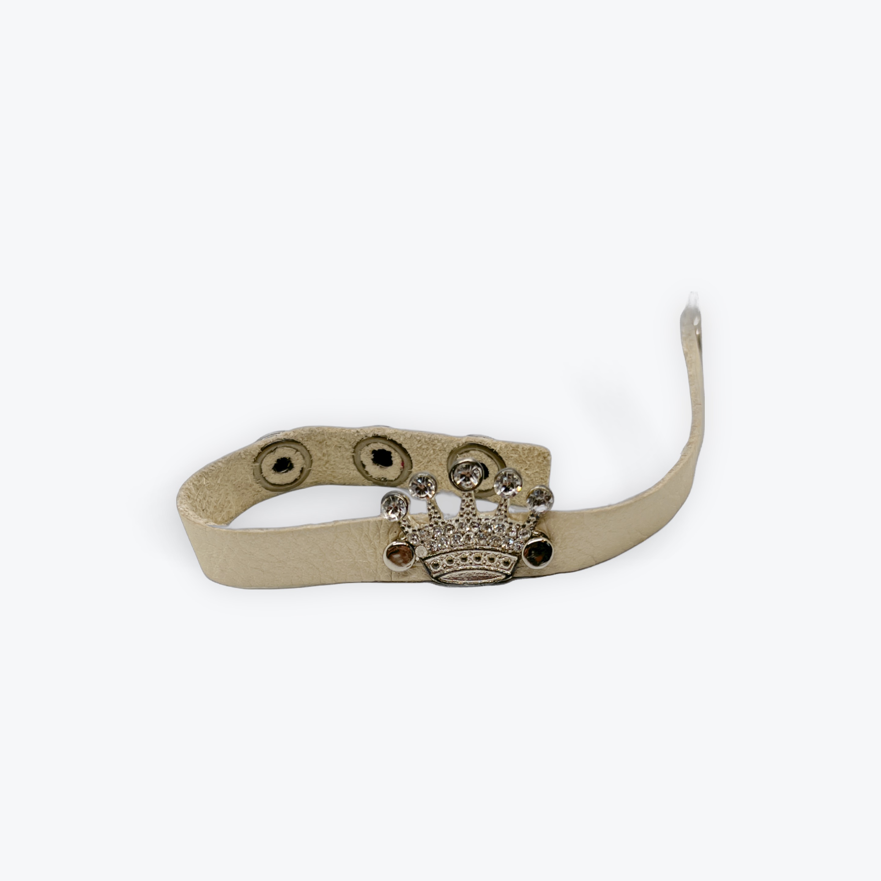 .5" Leather Bracelet CROWN