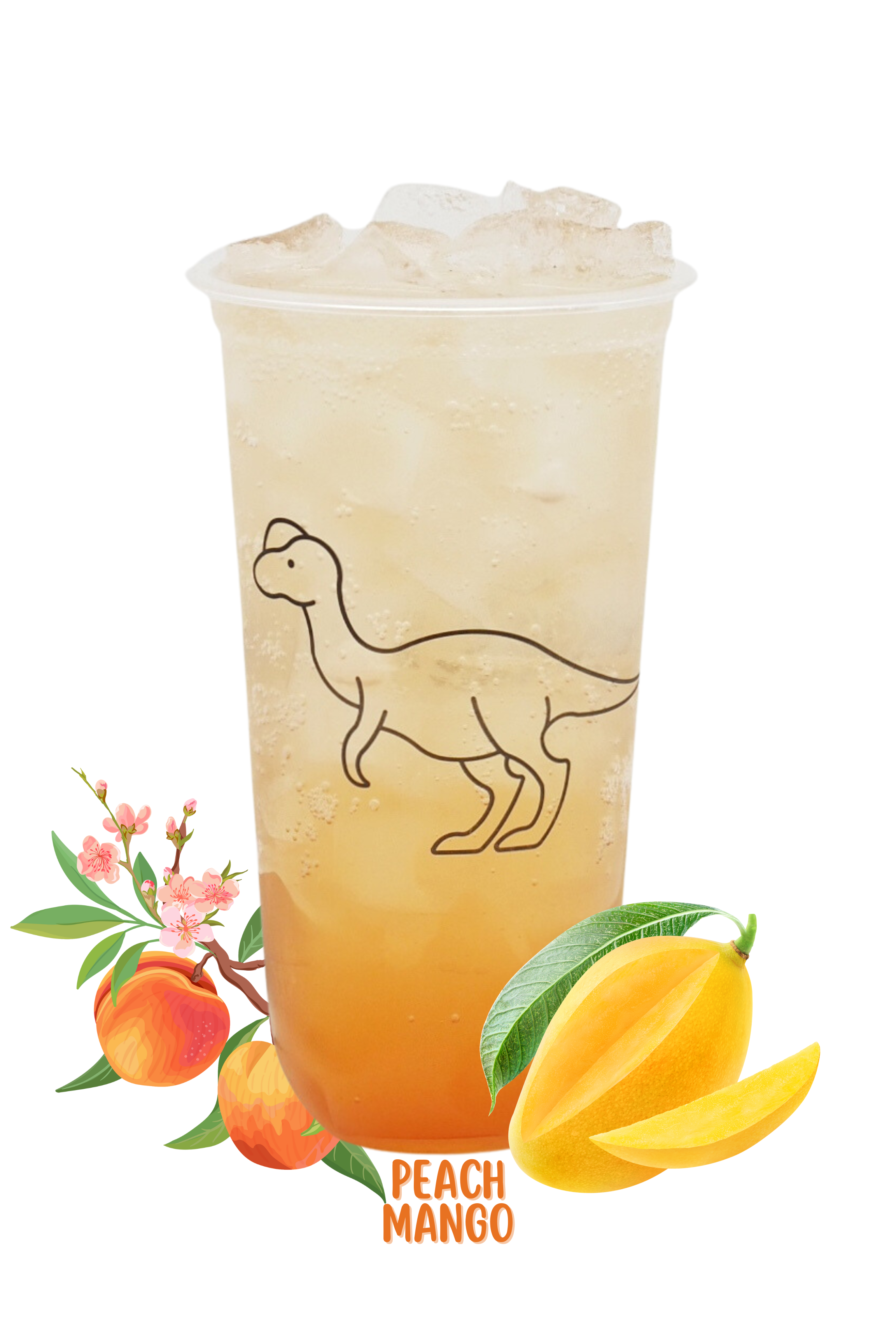 Peach Mango Sparkling Tea