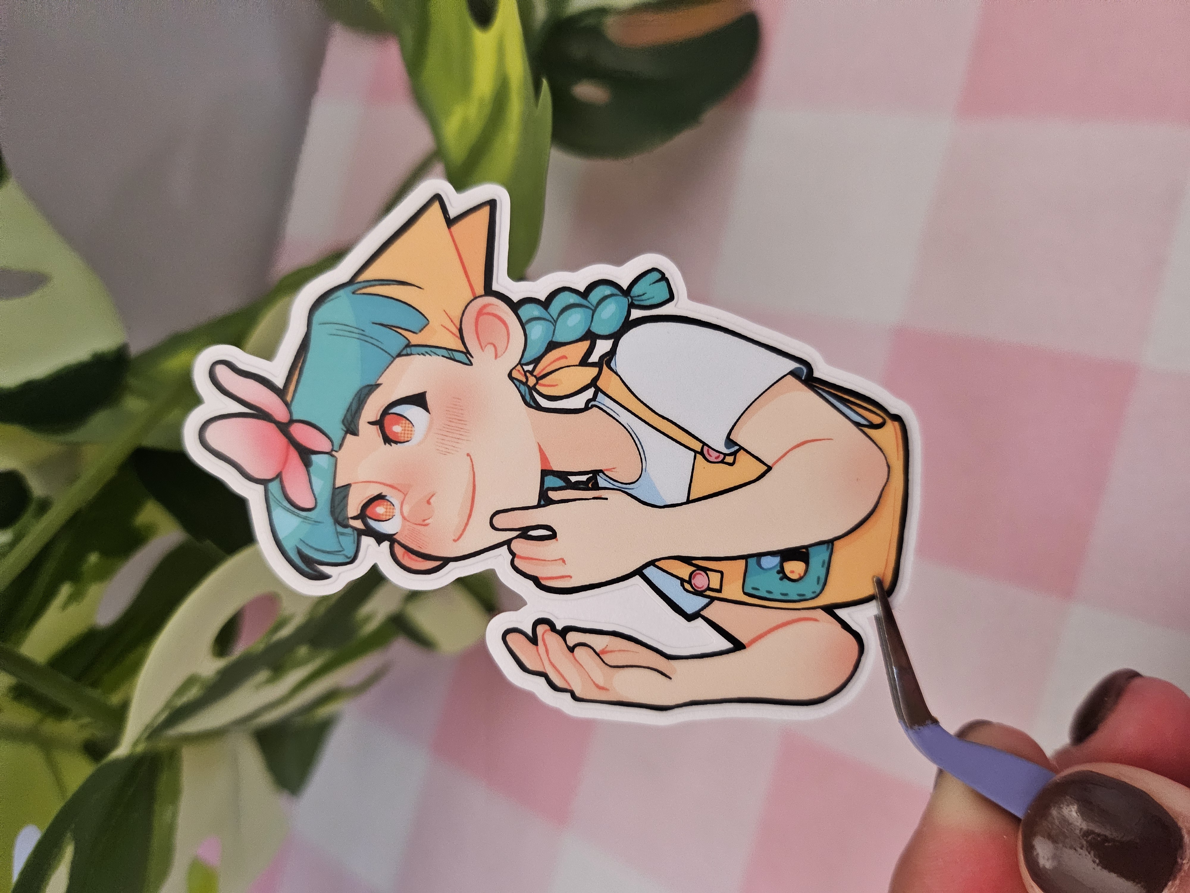 Juno Butterfly Die Cut Sticker