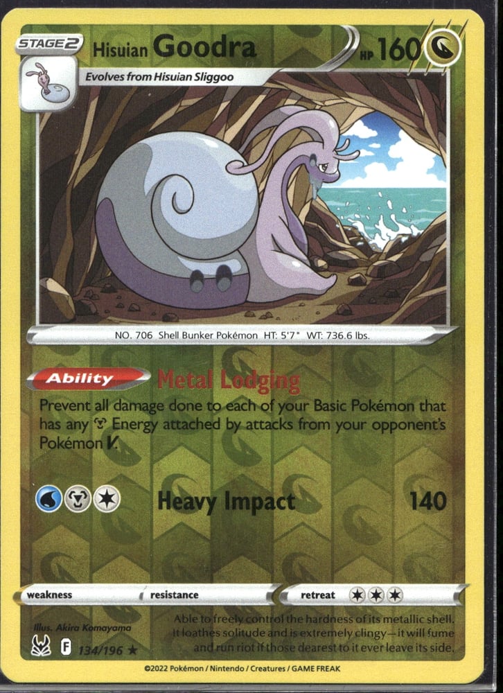 Hisuian Goodra - SWSH11 134/196