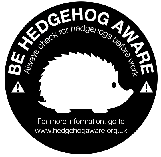 'Be Hedgehog Aware' Stickers (Pack of 6)