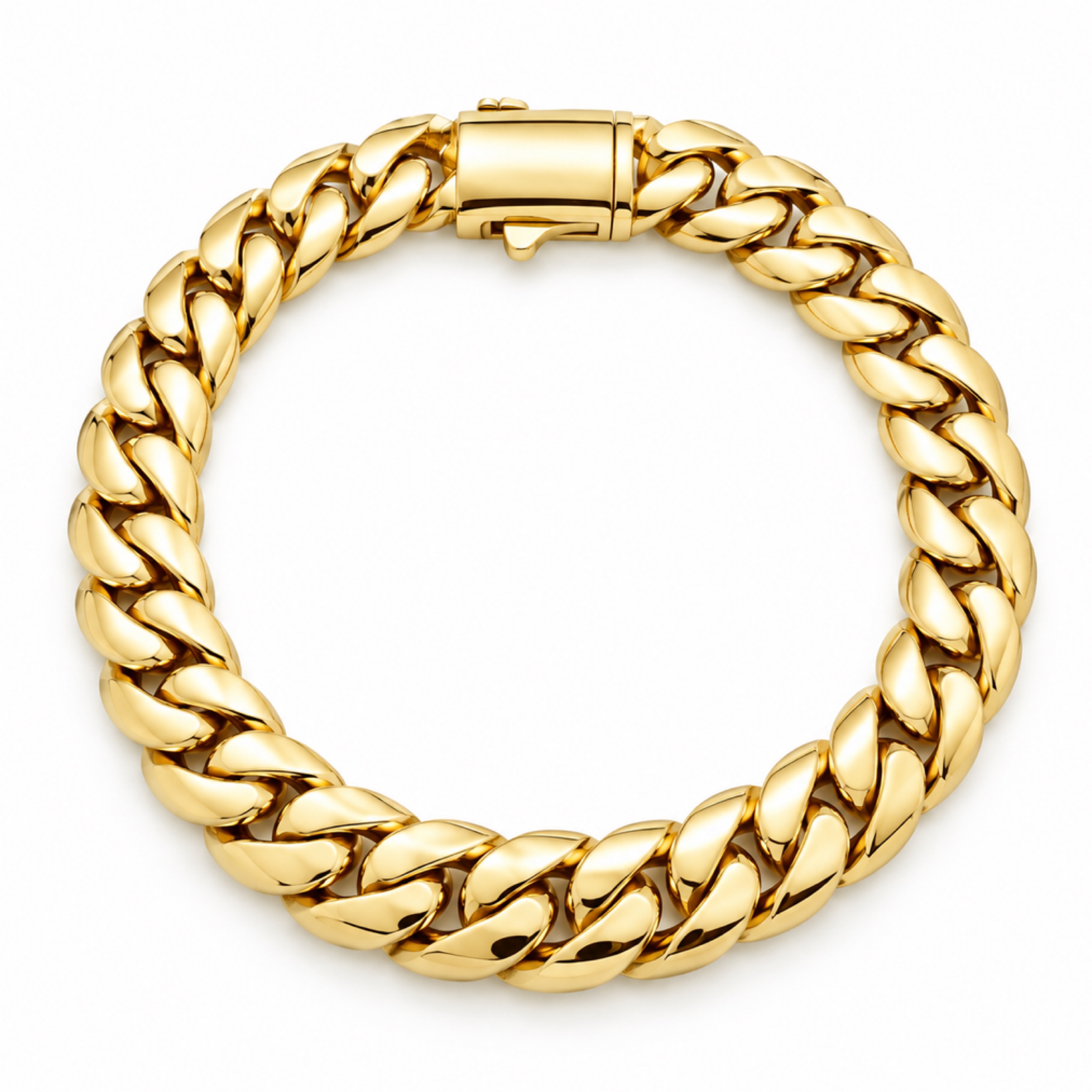 8” Monaco Gold Cuban 10mm