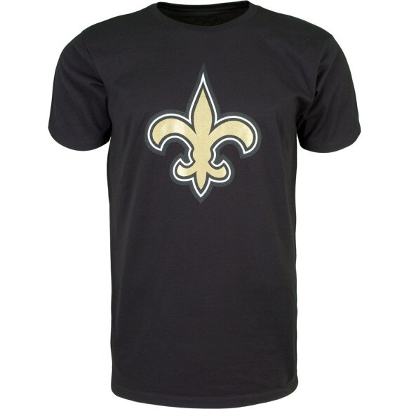New Orleans Saints Black '47Brand Logo Shirt
