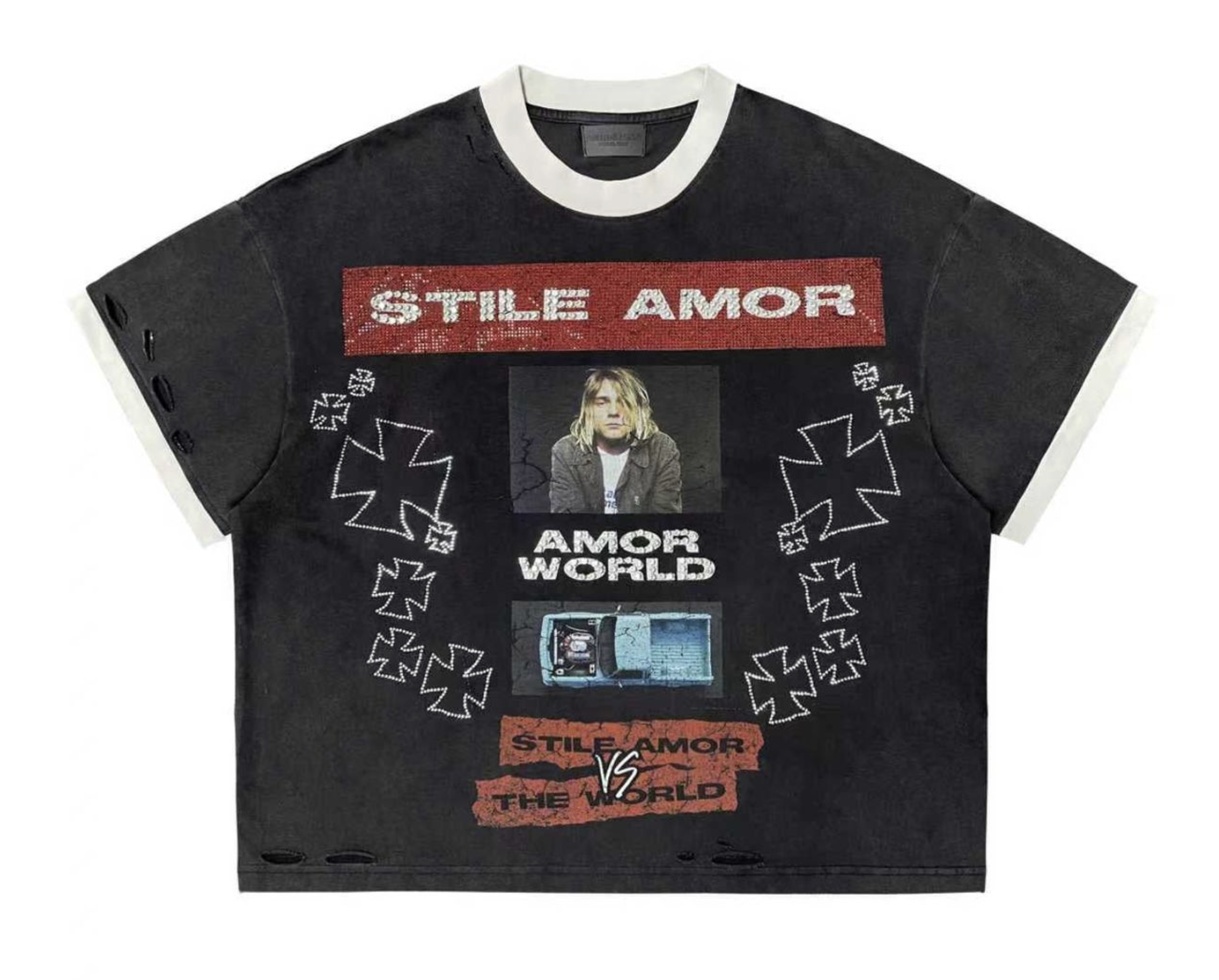 STILE DE AMOR GALLERIA (SA WORLD STONE TEE (Sa-World-Stone-Tee)