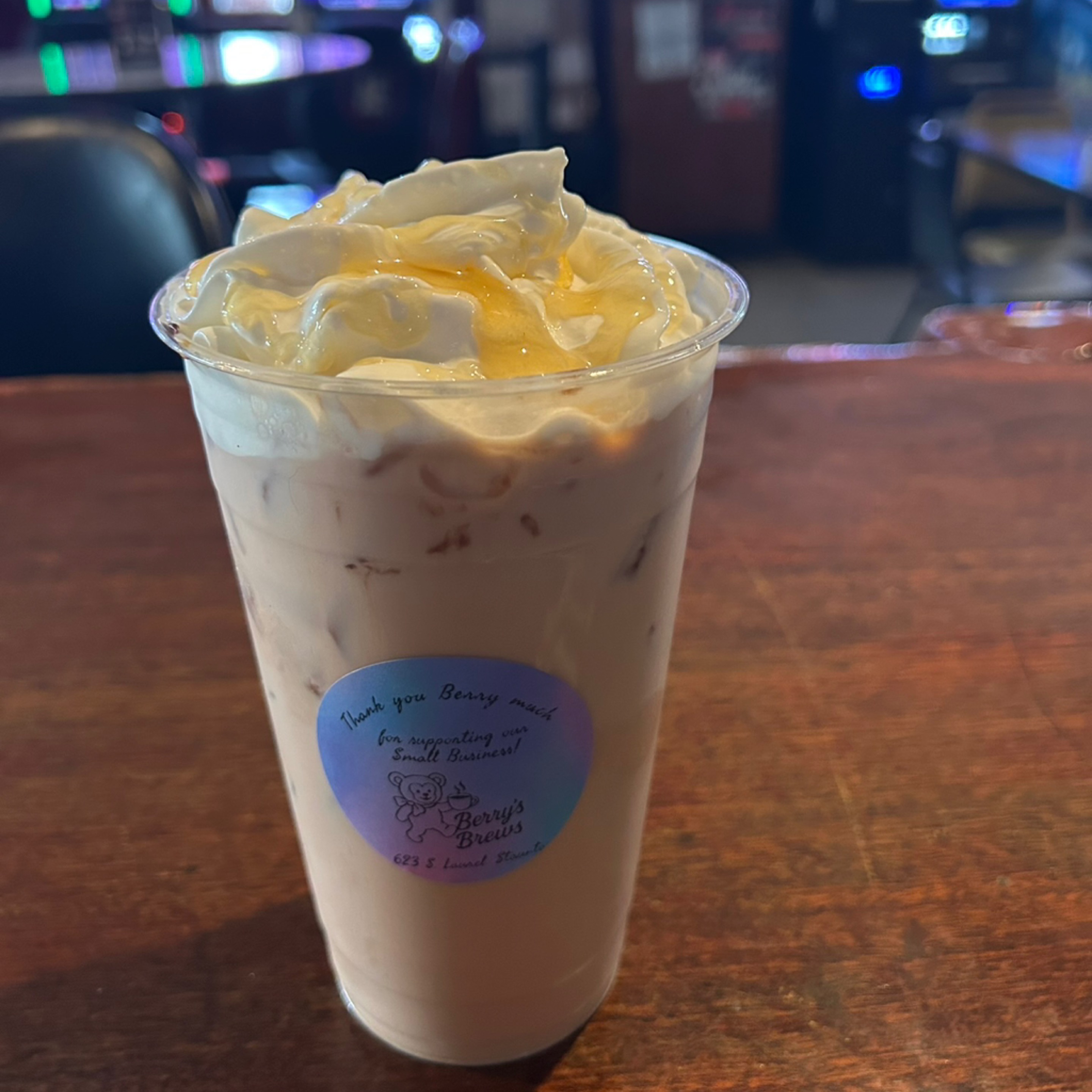 Honey Bear Frappe
