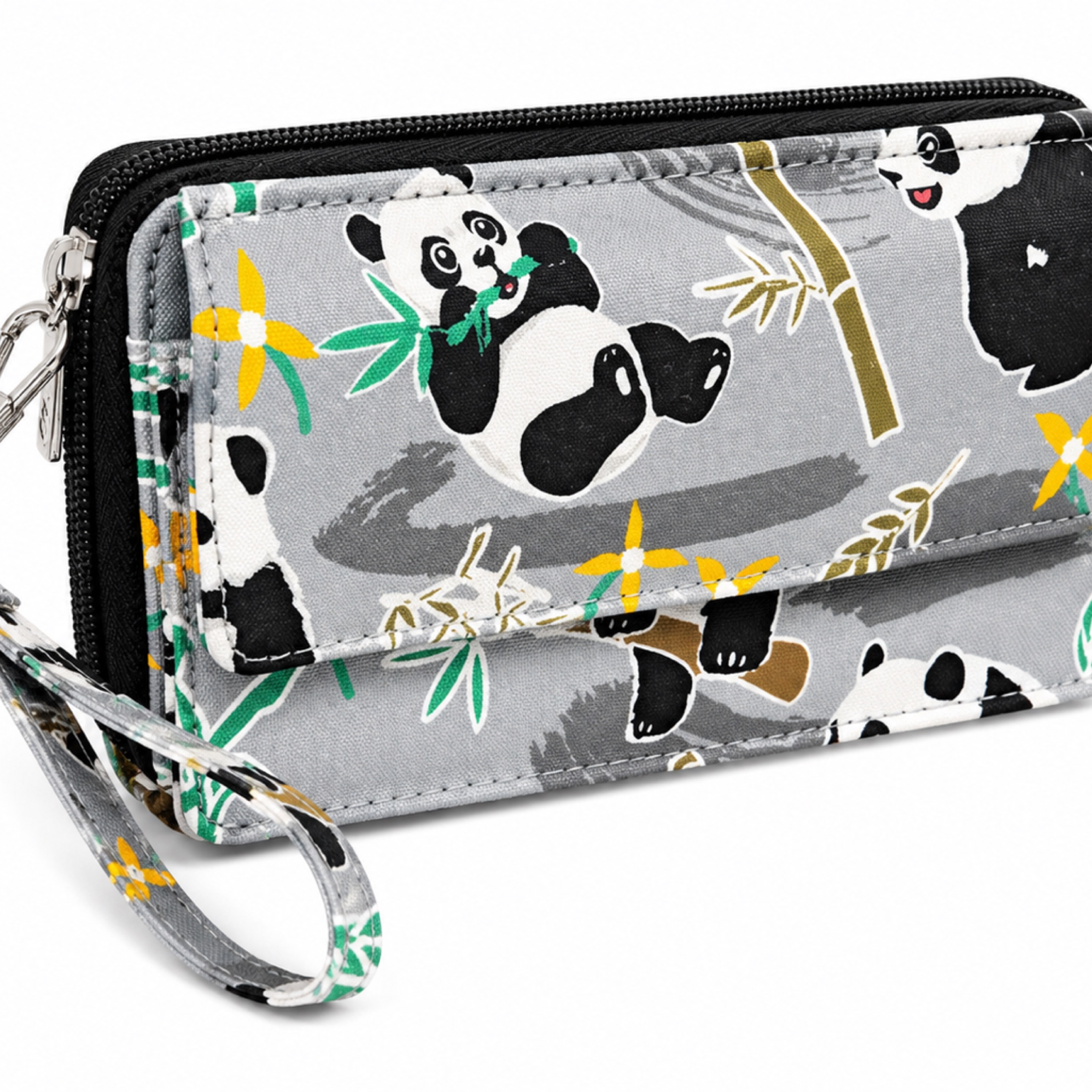 Cute Panda Wristlet Wallet