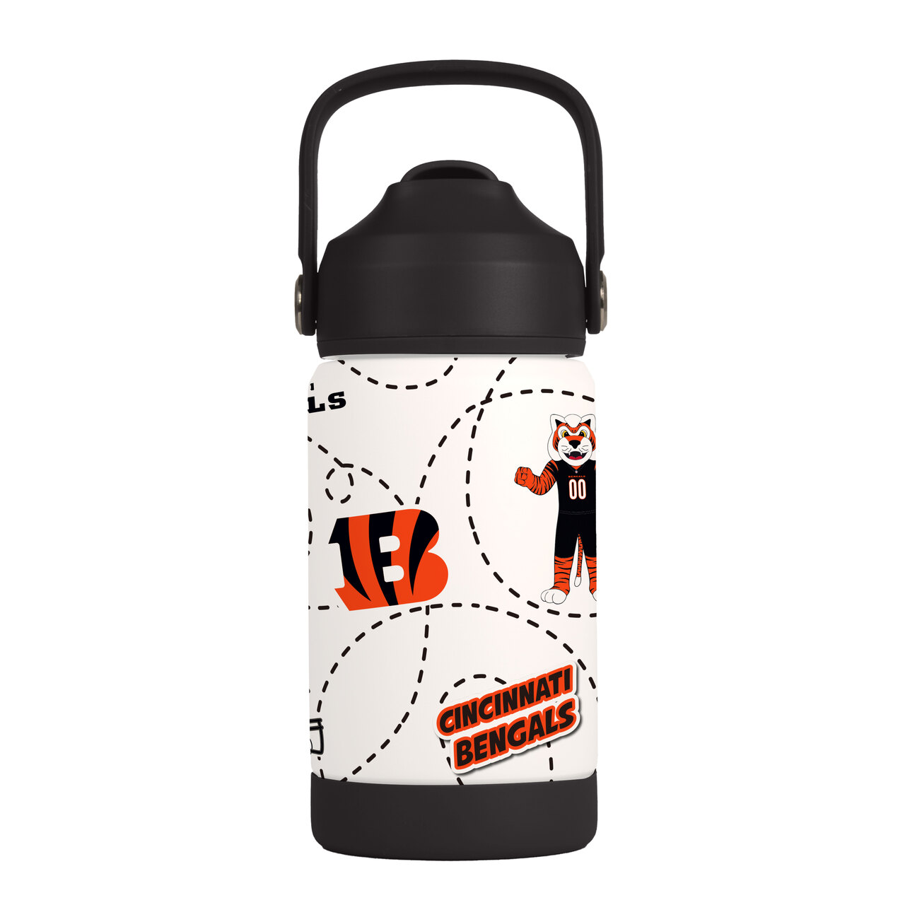 Cincinnati Bengals Kids Stainless Steel Mascot Bottle 12oz