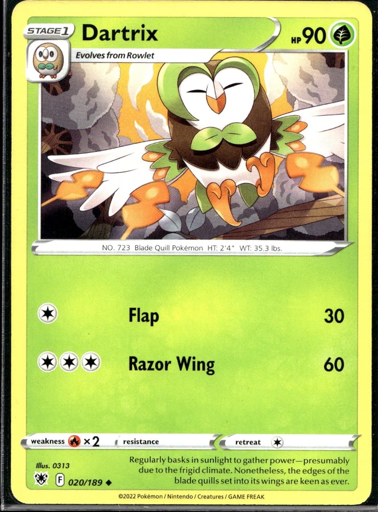 Dartrix - SWSH10 20/189