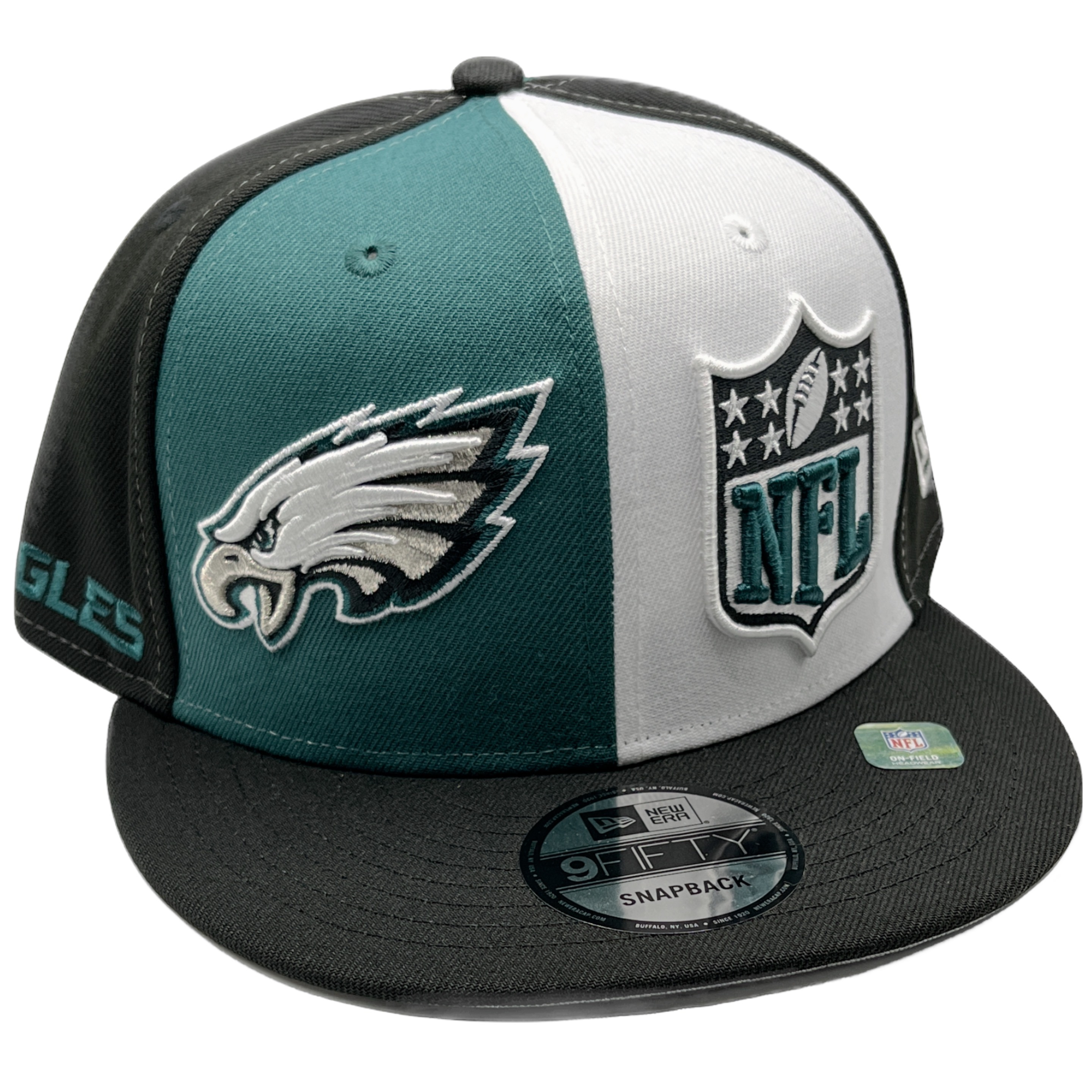 Philadelphia Eagles 2023 New Era 9FIFTY Sideline Snapback Hat