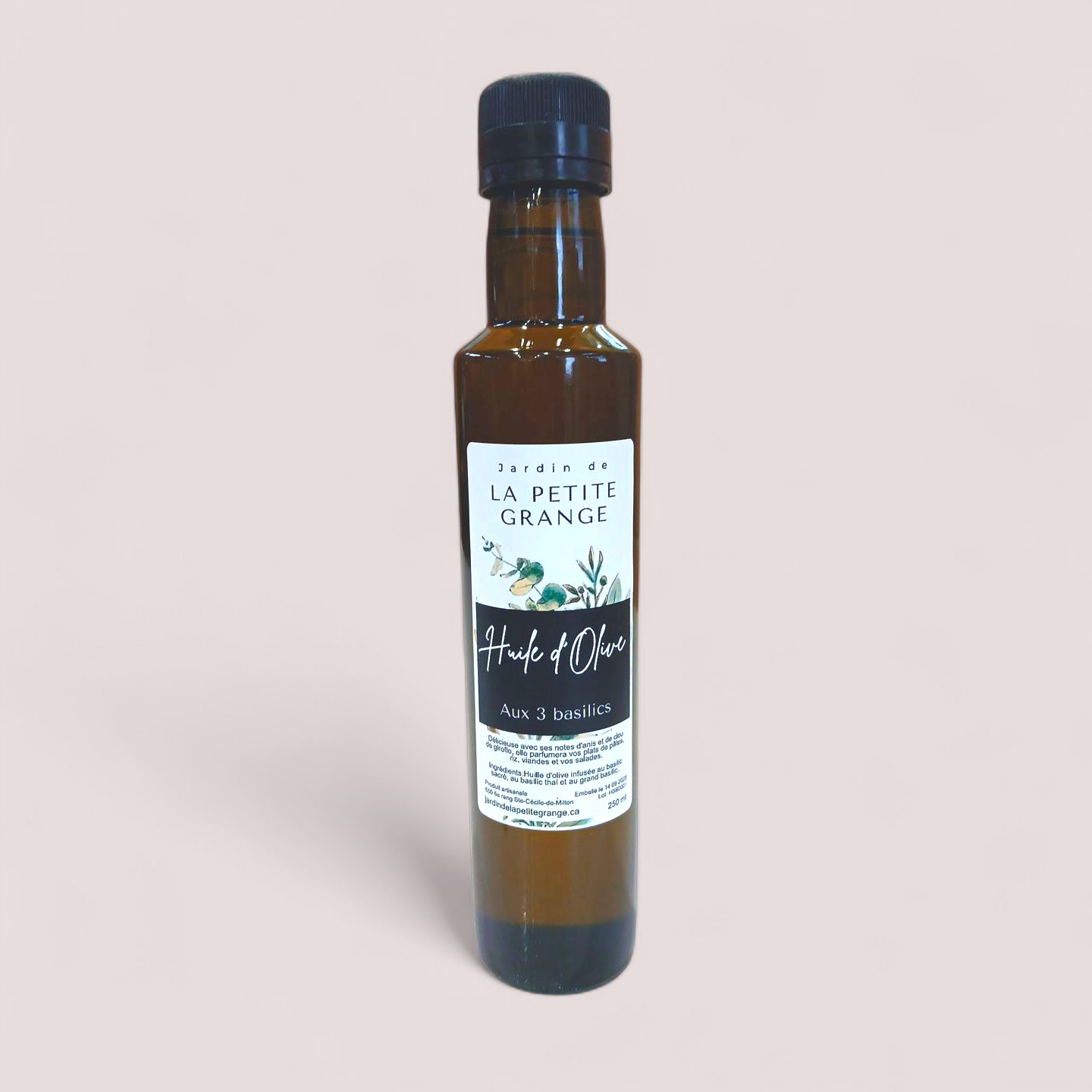 Huile Aux 3 Basilics