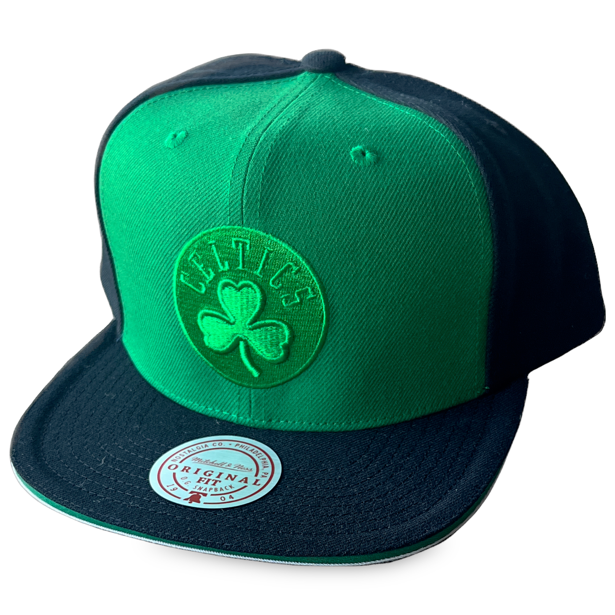Boston Celtics Color Pop Mitchell and Ness Snapback Hat