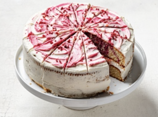 Raspberry Ripple Cake