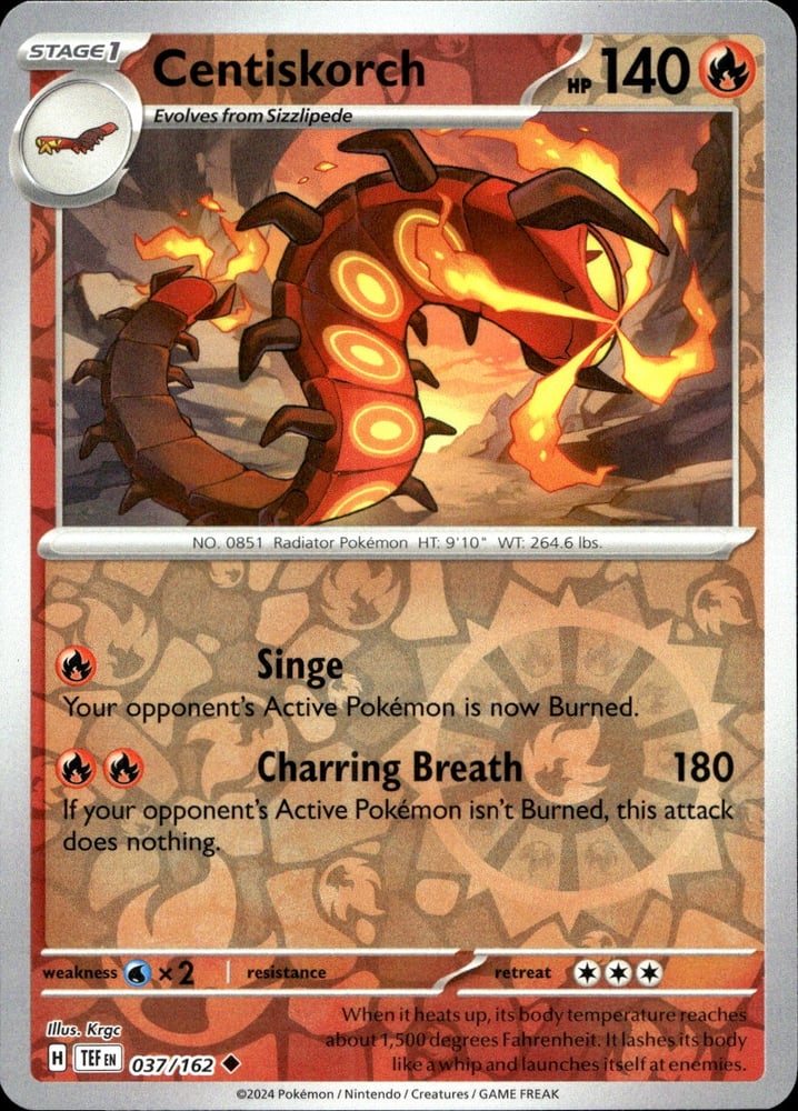 Centiskorch - SV05 37/162