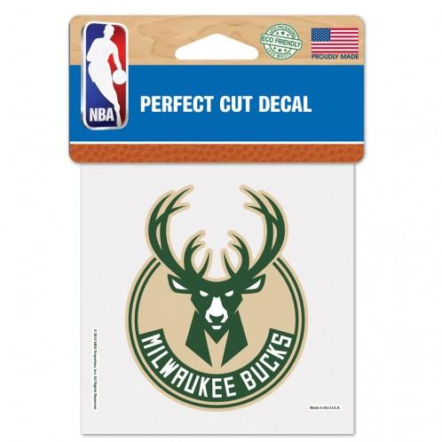Milwaukee Bucks Perfect Cut Decal 4x4"