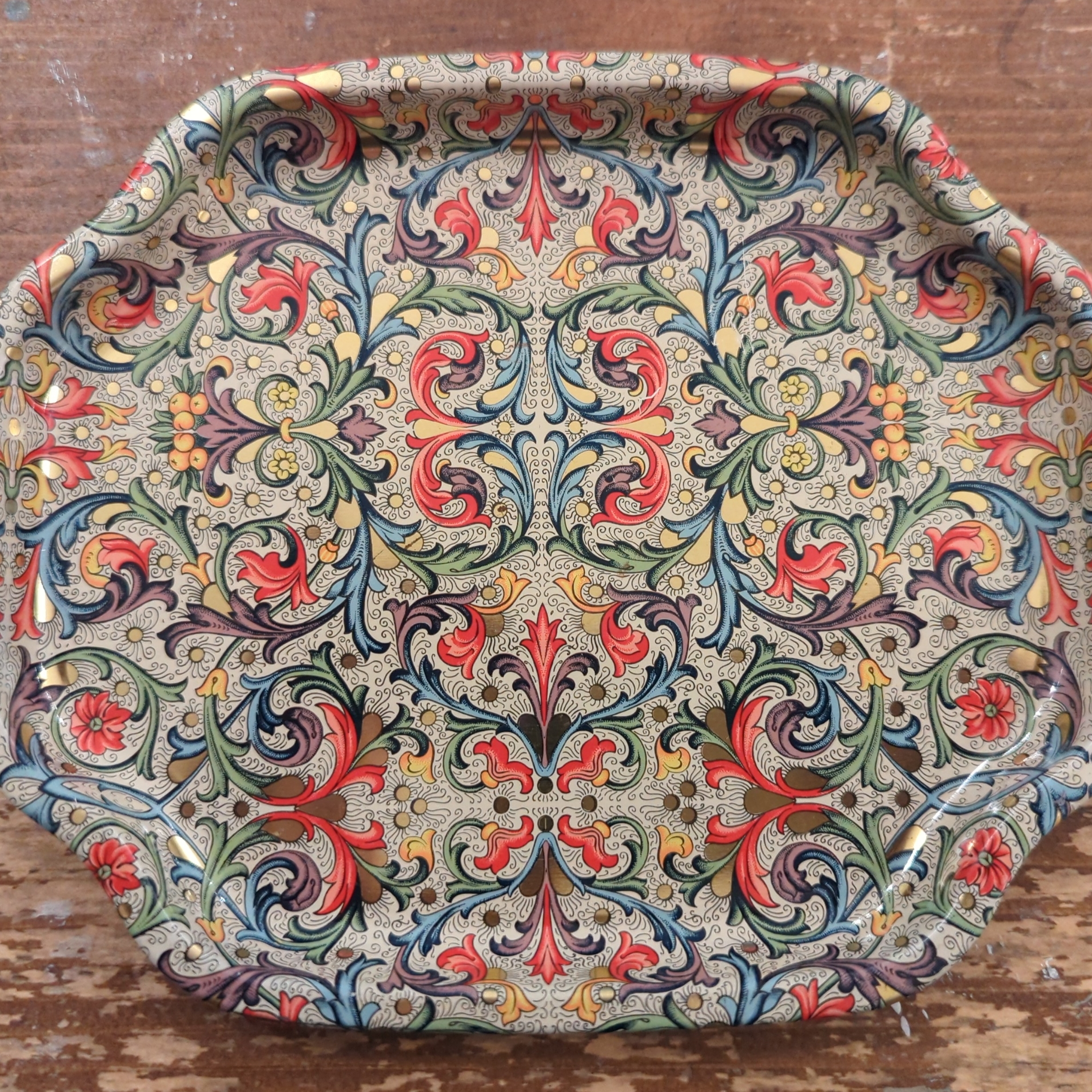 England Tin Print Trays